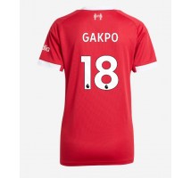 Liverpool Cody Gakpo #18 Koszulka Podstawowa damskie 2025-26 Krótki Rękaw